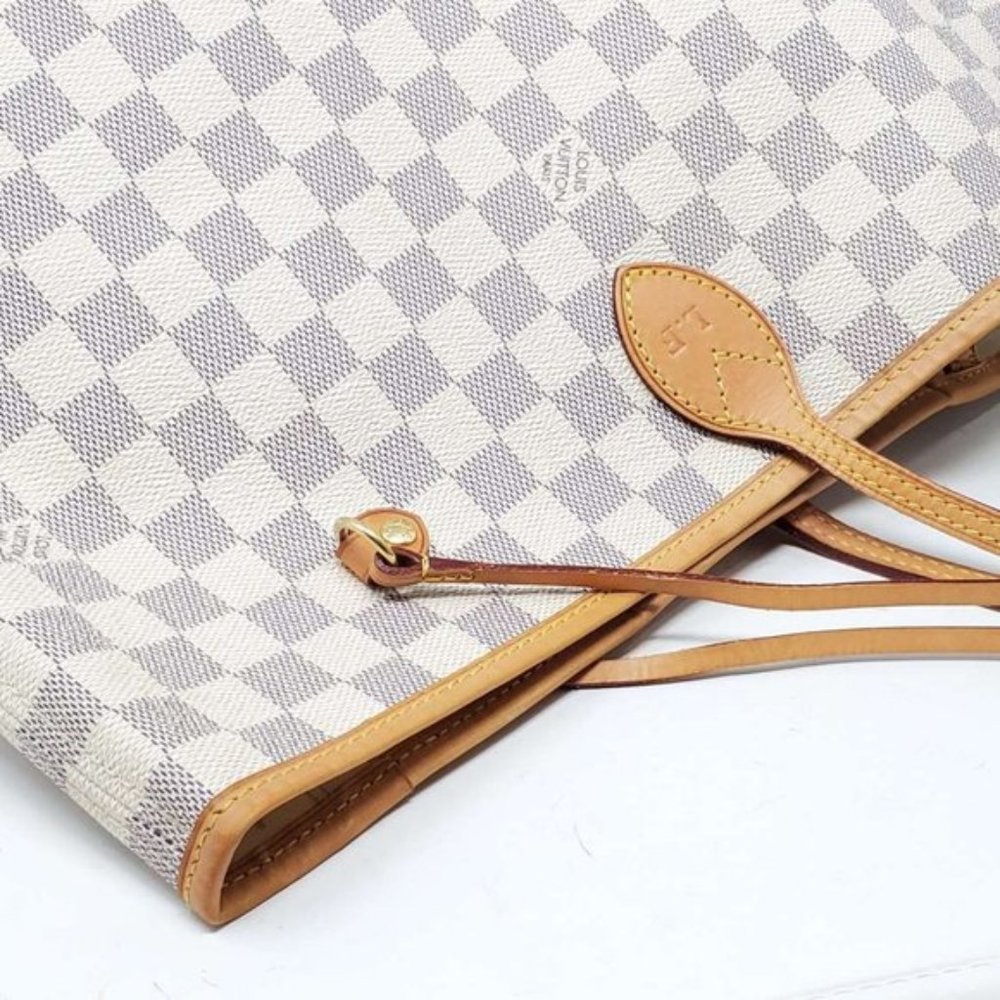 Louis Vuitton Neverfull GM Damier Azur Tote Bag - Picture 5 of 16